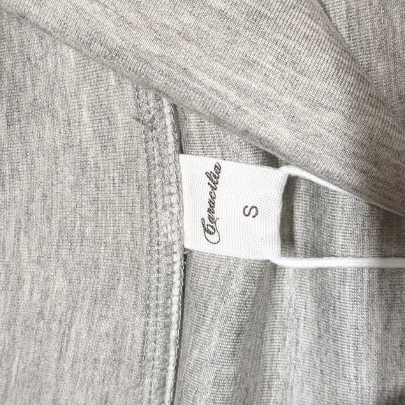 Women's 2 Piece Outfit Loose Fit Cowl Neck Sweatshirt & Short Set Sz Small NWT - Picture 5 of 11